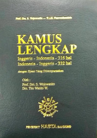 Kamus Lengkap Inggris - Indonesia